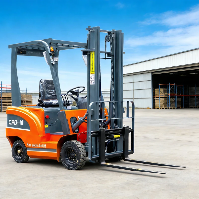 - 1Ton 2Ton 3Ton Lithium Hydraulic Mini Electric Forklift, Easy Operation CE ISO Certified Free Shipping