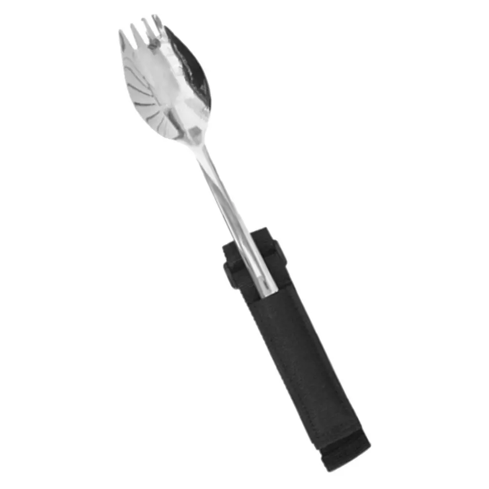 

Adaptive Spork Portable Elderly Spork Tremble Proof Anti-Slip Handle Easy Grip Disability Cutlery for Disabled Hands