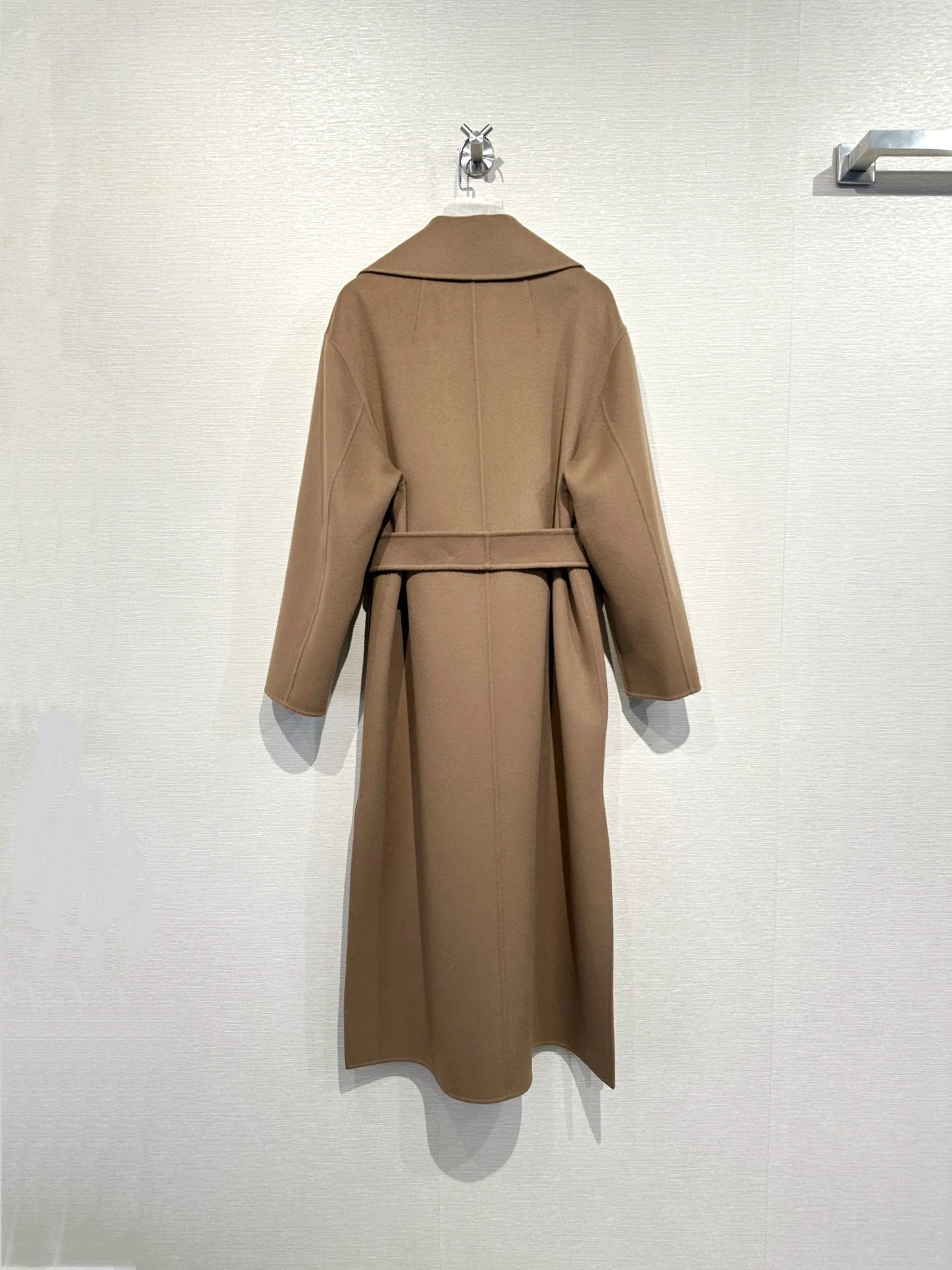 New Women's High-Quality, Stylish Cashmere Coat with ScarfNO.39
