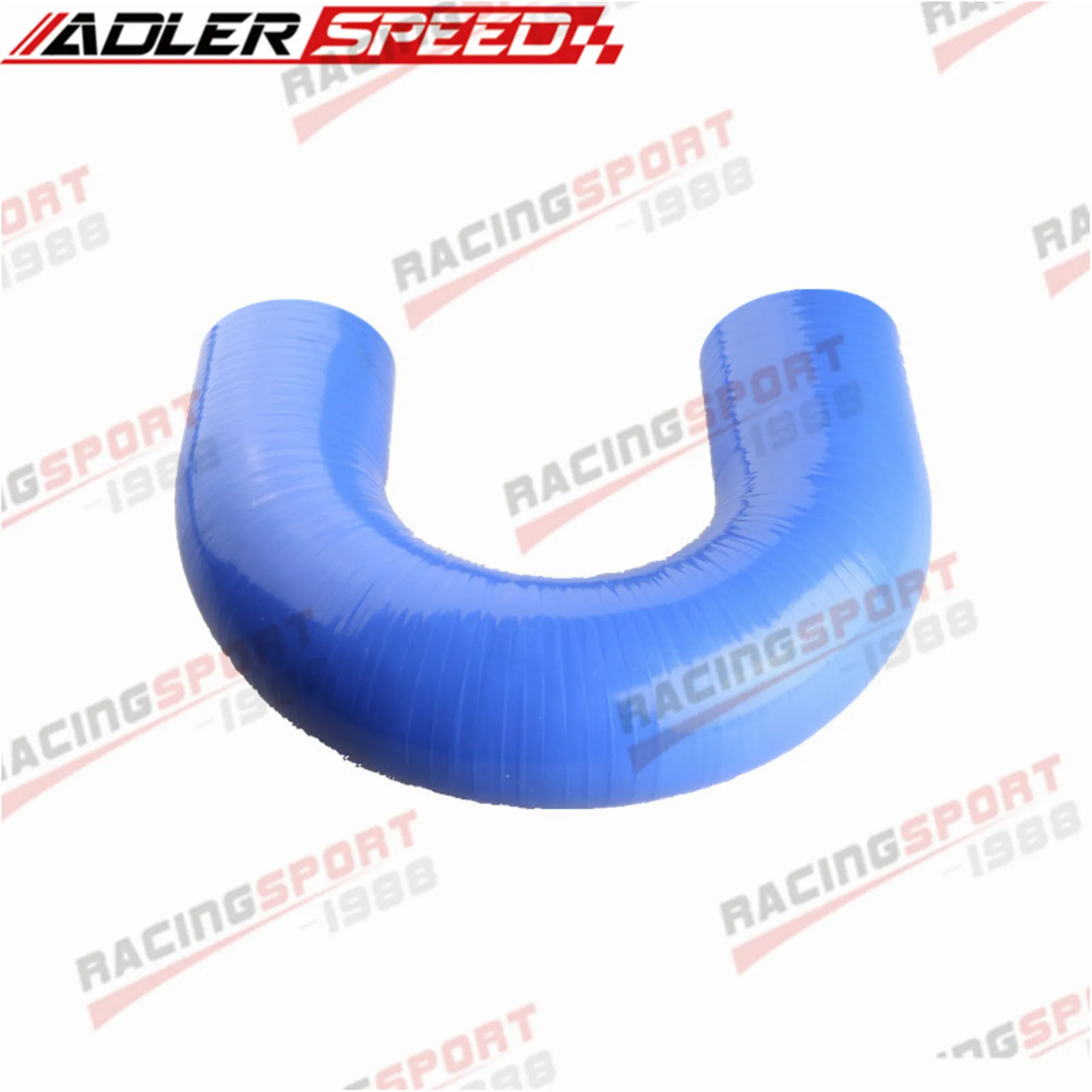 ID 51mm 55mm 57mm 60mm 63mm 70mm 75mm 180 Degree Reduce Elbow General Silicone Coolant Intercooler Pipe Turbo Air Tube Hose