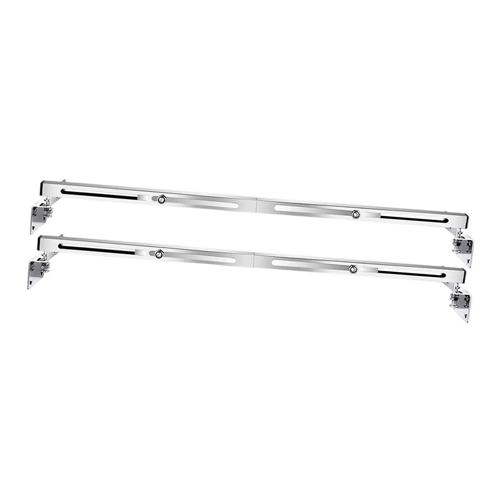 2 Pieces Undermount Sink Brackets Adjustable 28-39.4 Inches Space Saving Accessories Kitchen Easily Install Installation Kit