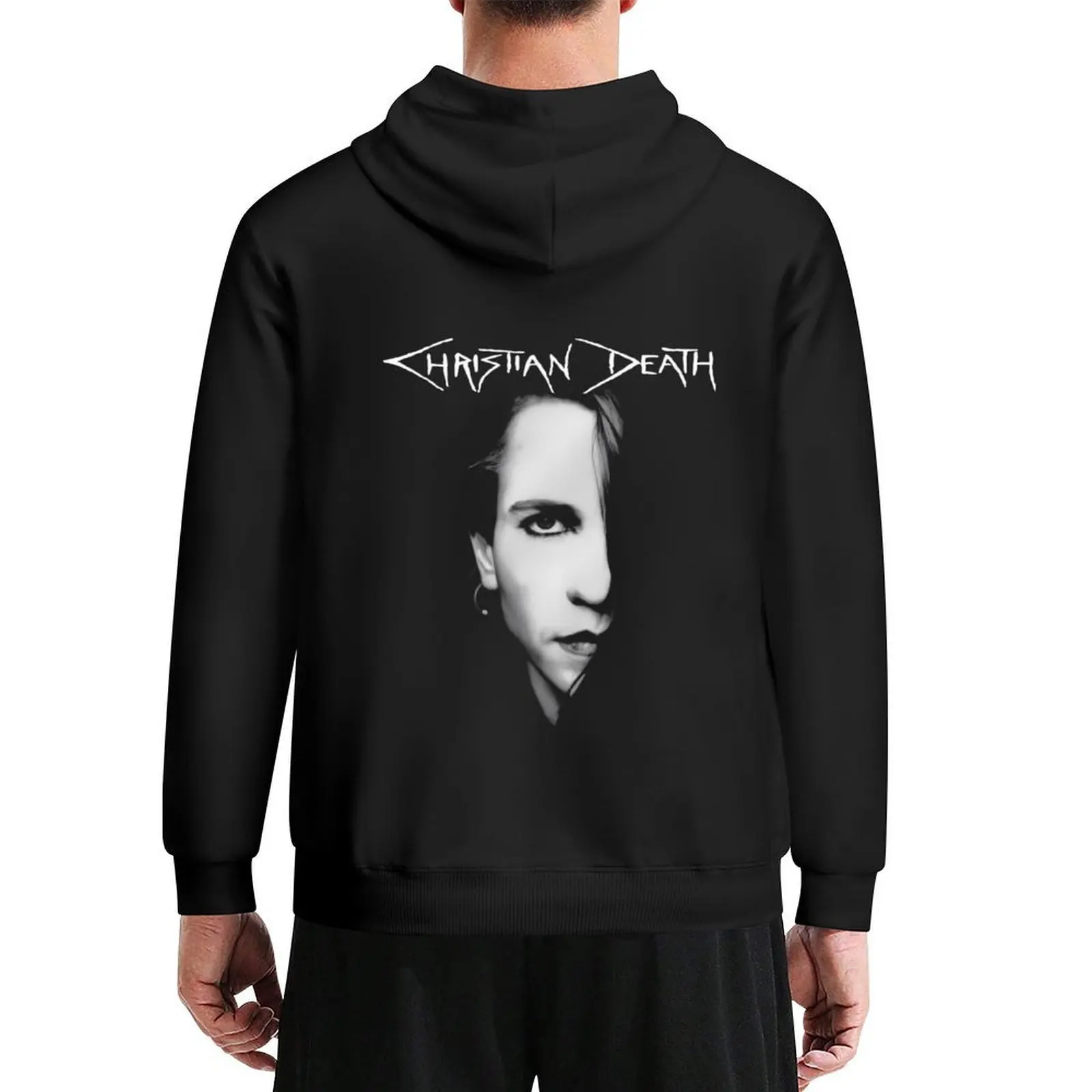 christiandeath Hoodie men clothing autumn anime clothing clothes for men hoodie
