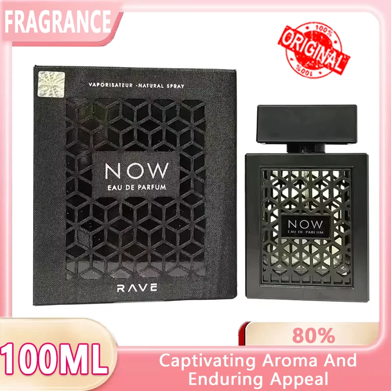 100 مللي شرقي الآن RAVE Tune EDP رذاذ الجسم عطر عربي امرأة رجل عطر عالي الجودة يدوم طويلاً للجنسين عطر فاخر