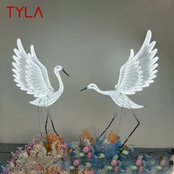 TYLA Modern LED Light  for Party Stage ShiningRoad Lead Egret edding Decoration Lamp