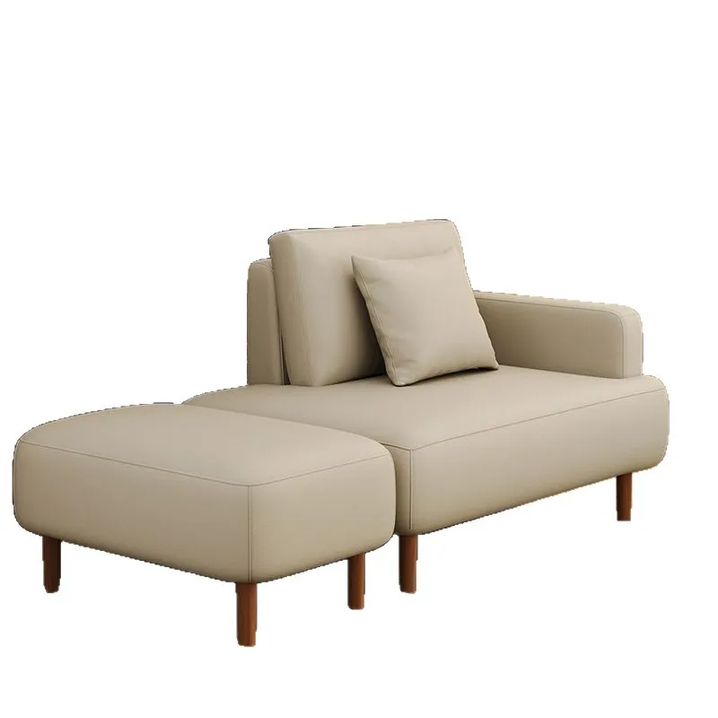 

Narrow sofa small apartment, small sofa, double black can sleep, can lie down, lazy, does not take up space, apartment