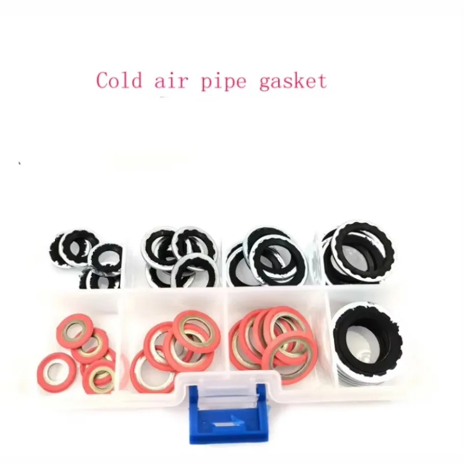 Air-conditioning Pipe Mouth Gasket Suitable For Ford Series Air-conditioning Sealing Gasket Wing tiger Fox Winning Explorer 1set