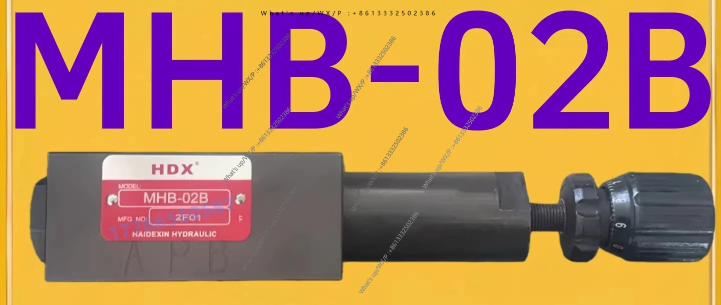 

Hydraulic valve, stacked relief valve MHB-02B MHB-03B pressure regulator
