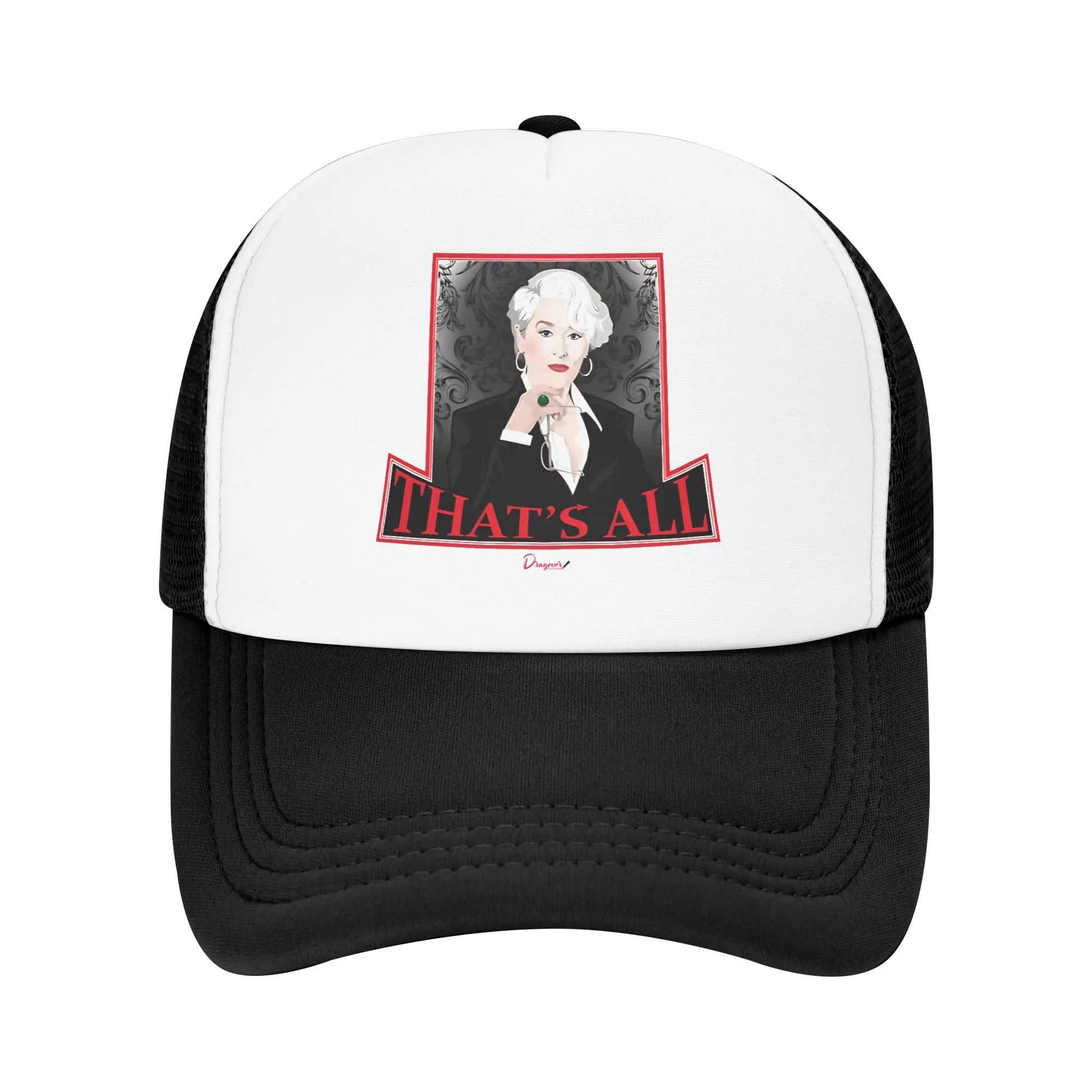 Miranda Priestly from The Devil Wears Fashion Casual Sun Hats For Couple  Outdoor Sports Baseball Cap Summer Trendy Hip Hop Hats