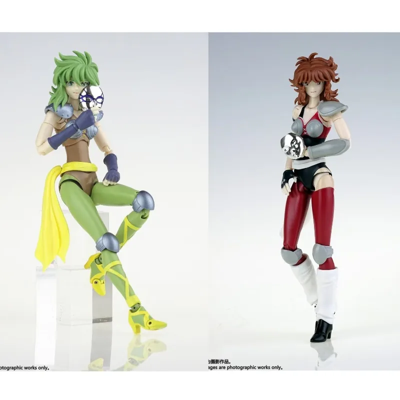 

In Stock GT Saint Seiya Myth Cloth EX Eagle Marin Ophiuchus Shaina Silver Knights of The Zodiac Action Figure Collection Toy