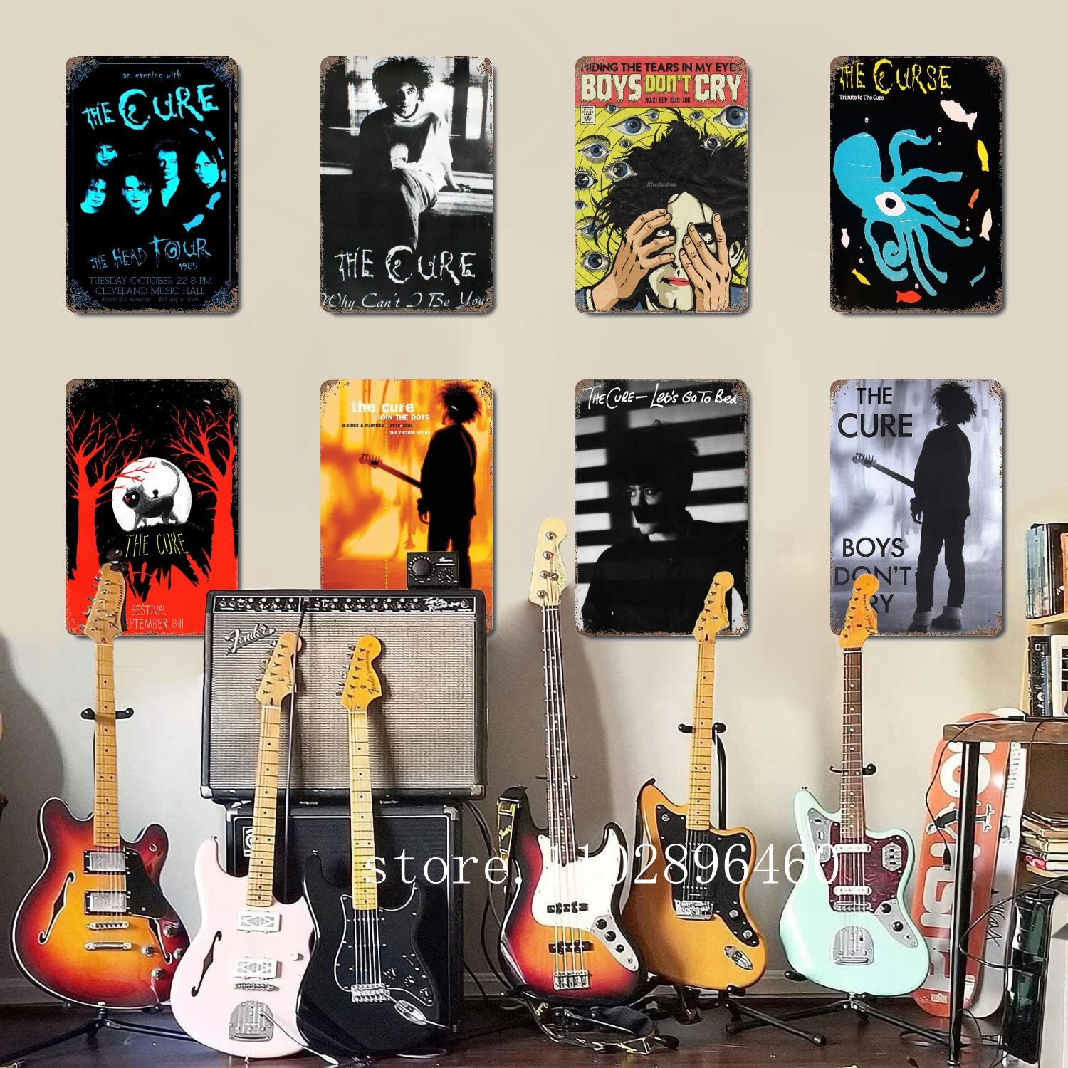 

The Cure Band Metal Plaques & Signs wall decor Vintage Tin Signs Captain Metal Poster Decor for Bar Pub Club Wall Decoration