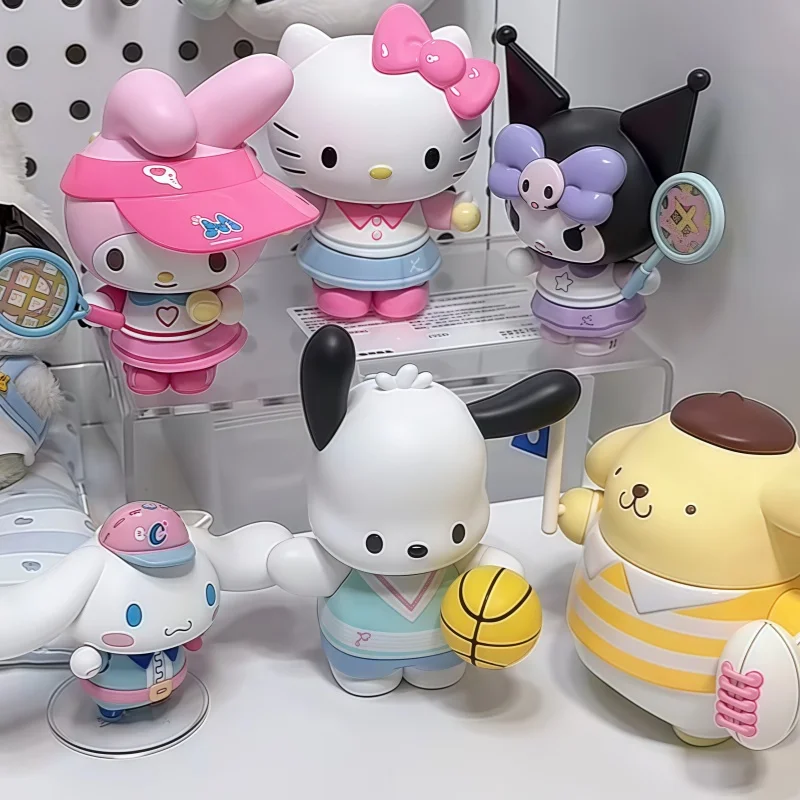 

In Stock Genuine Toptoy Saanrio Vitality Sports Meeting Series Blind Box Kawaii Hellokitty Ornament Mysterious Box Xmax Toy Gift