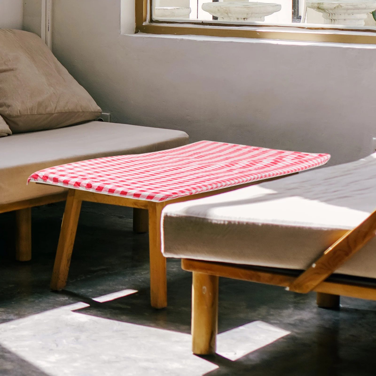 مستطيل الأحمر نزهة غطاء الطاولة مقاوم للماء المجهزة مفرش المائدة الفانيلا التخييم في الهواء الطلق الجدول غطاء للحماية ديكور