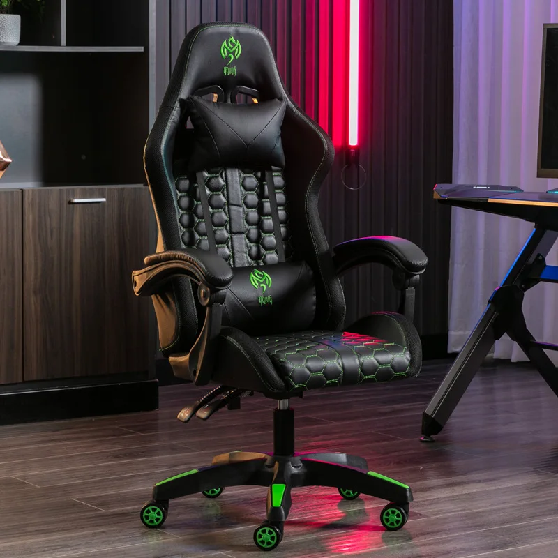 Modern electronic sports game chair, office chair, rotating reclining leather chair