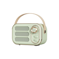 Portable Mini Wireless Retro Speaker 360 Stereo Effect Bluetooth Mini Speaker Vintage Radio Home Decor Sound Box Outdoor Player