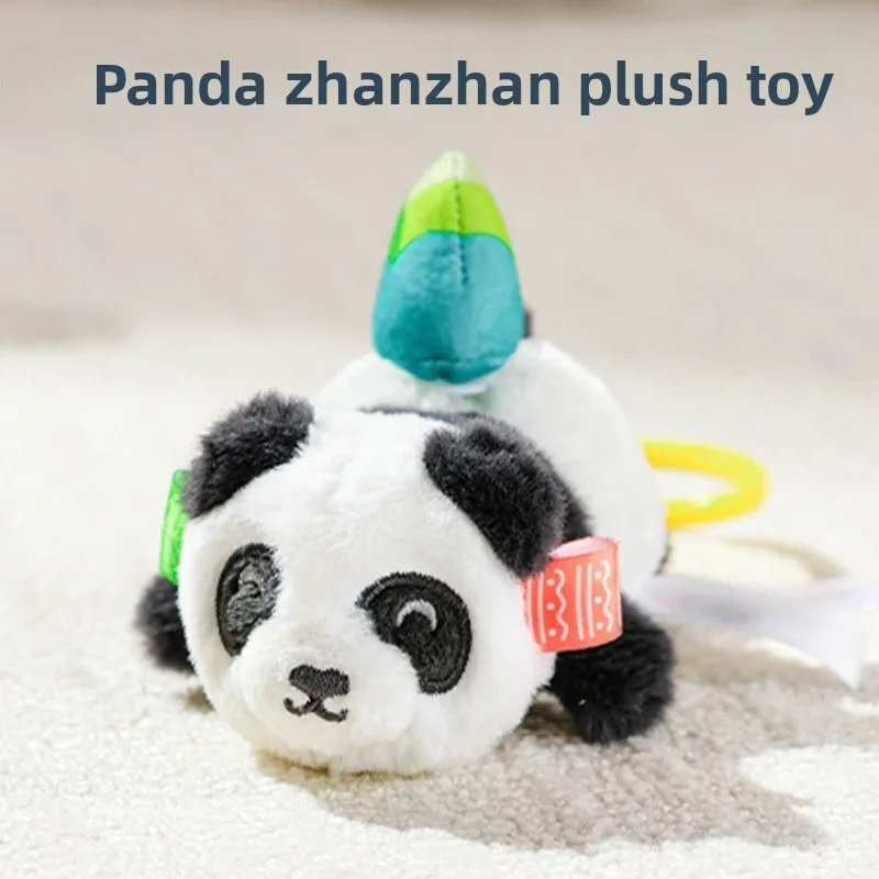 لعبة الباندا الدوارة القطيفة، مخرطة السيارة المعلقة القطيفة المهدئة #5