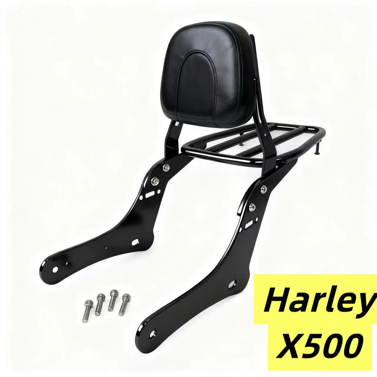 

For Harley X500 X 500 Motorcycle Sissy Bar DS Mini Passenger Backrest Seat Luggage Rack Carrier Support Shelf Shelves Parts