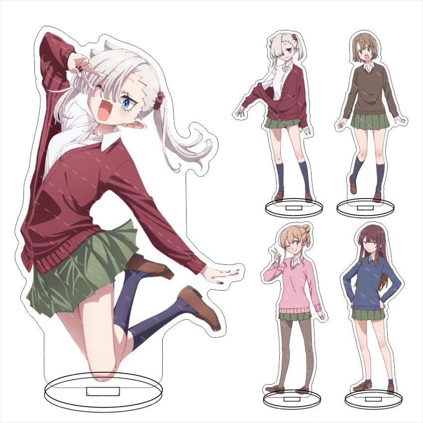 

Vampires Chan Can't Suck Properly Anime Acrylic Stand Model Plate Decoration Originality Desk Figure Display Cartoon Products