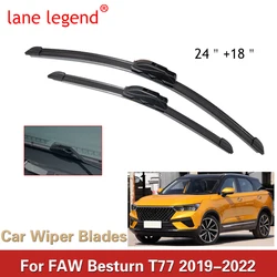 For Bestune Besturn T77 FAW X60 2019 2020 2021 2022 Front Wiper Blade Brushes Cutter Windshield Windscreen Windows Accessories