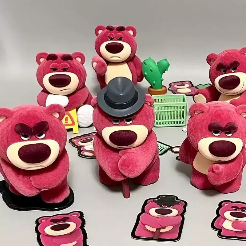 

Подлинный клубничный медведь 3-го поколения, очаровательная серия Boss, слепая коробка, модные игрушечные фигурки, милый орнамент, подарок-сюрприз для фестиваля