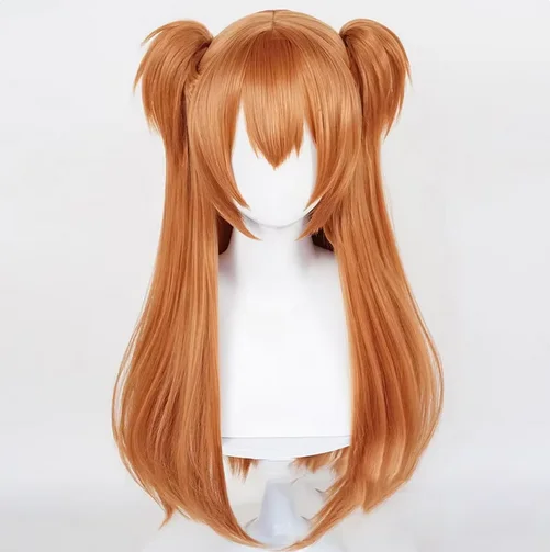 

Anime Asuka Langley Soryu Cosplay Wig Temperature Hair Strands Performance Halloween For Women