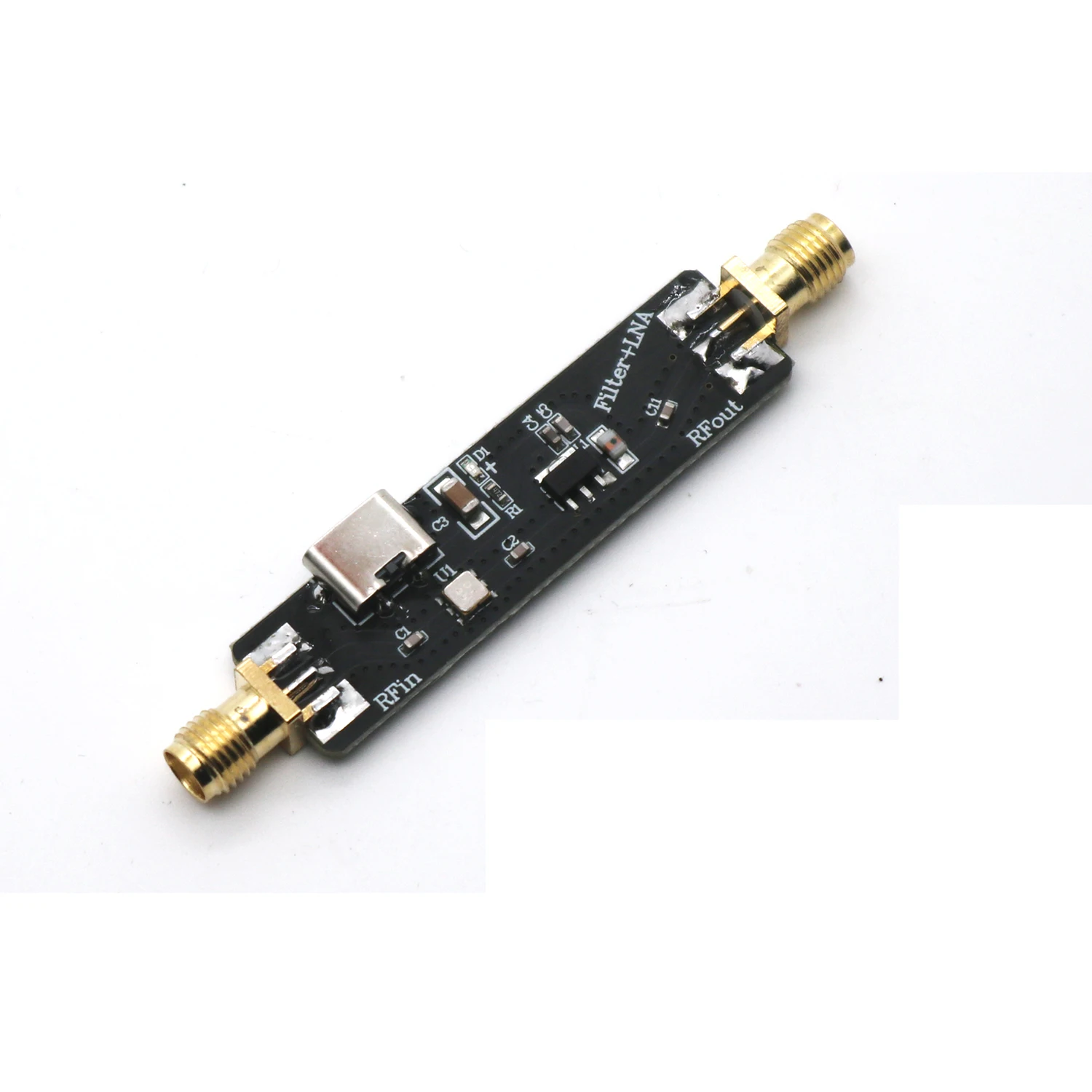 SAW BPF Filter & LNA Low Noise Amplifier RF Signal 433Mhz 868Mhz 915Mhz 1090Mhz 1.5G 2.4Ghz WIFI LORA SDR ADS-B Helium Miner
