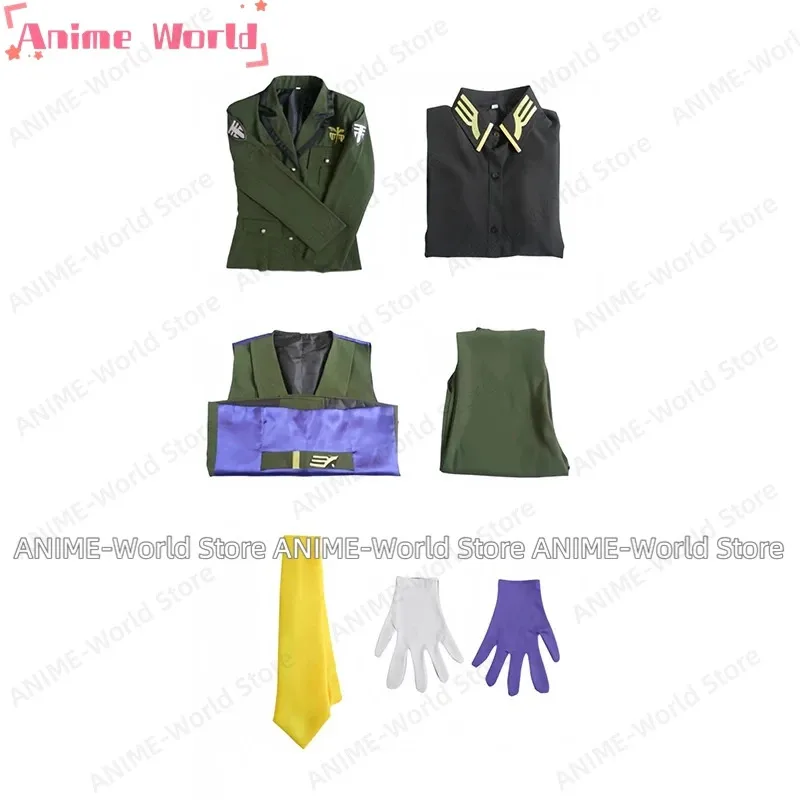 2025 22 《》 لعبة موبايل جاندام GQuuuuuuX تشاليا بول أزياء تنكرية بدلة عيد الميلاد كرنفال شعر مستعار للهالوين