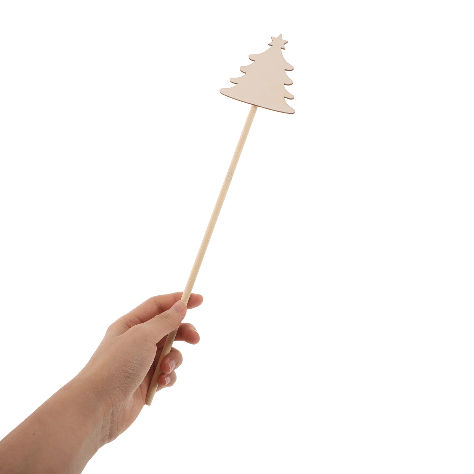 

20Pcs Fairy Wands Unfinished Wooden Princess Wand Sticks DIY Christmas Crafts Fairy Stick Painting Party Supplies