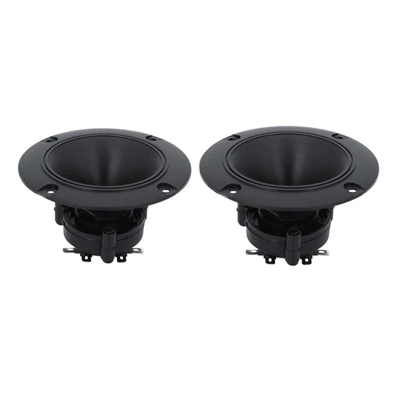 2Pcs 98MM 3.85 Inch Tweeters Speaker 150W High Power Piezoelectric Horn Audio Buzzer Treble Ceramic Piezo Loudspeaker