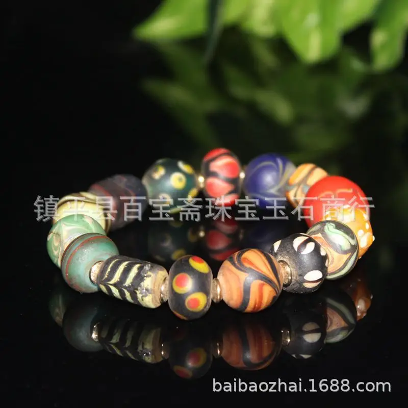 Bracelet Beads String Products Vintage Glass Winding Duobao