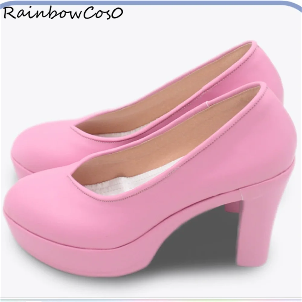Lilysa Amano Ririsa Amano Mikari Tachibana 2.5 Dimensional Seduction Cosplay Shoes Boots Game Anime Halloween RainbowCos0 W4318