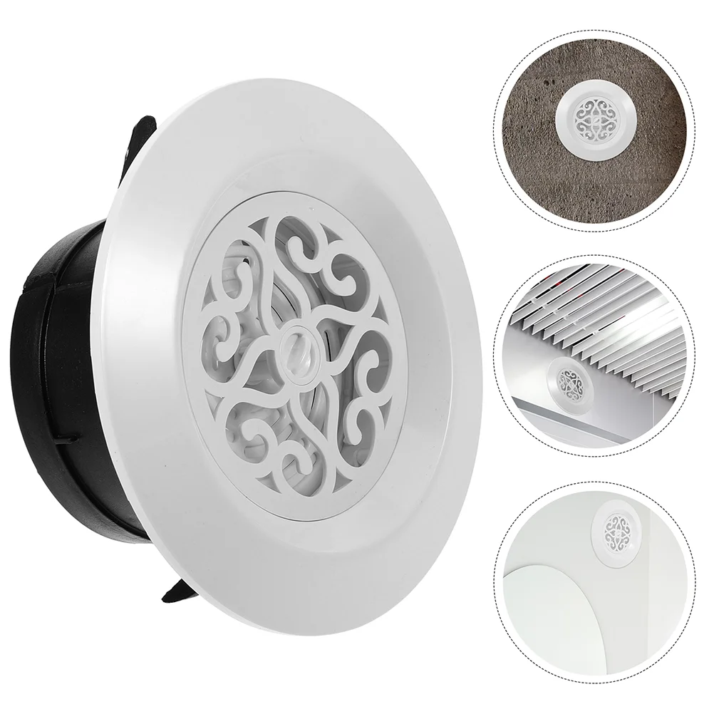 

Air Vent Cover Round Soffit Vent Household Air Conditioner Ventilation Diffuser for Living Room soffit vents