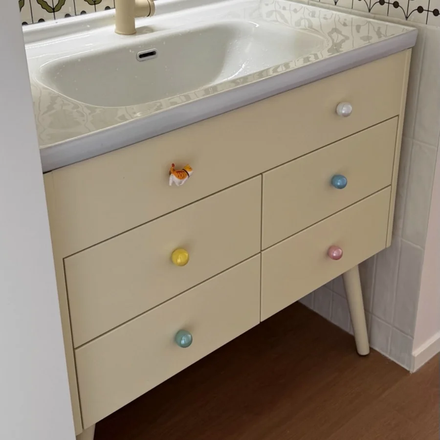 السيراميك مقابض لقطع الأثاث بيرليسسينت مقبض كابينة درج المطبخ مقابض الأثاث مقبض الأجهزة مقابض خزانة ملابس الأطفال #4