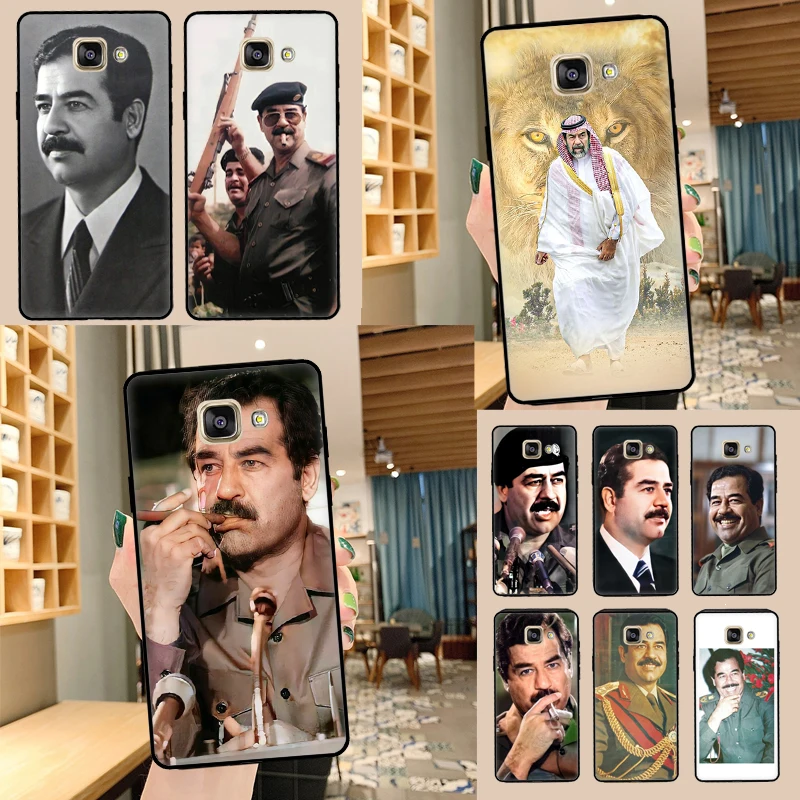 Saddam Hussein Cover For Samsung Galaxy J8 A7 A9 J4 J6 A6 A8 Plus 2018 A3 A5 J1 2016 J7 J5 J3 2017 Case