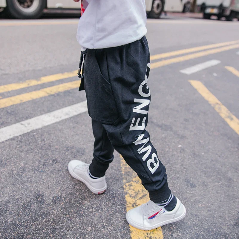 

New Children's Clothing Korean Version of the Sports Pants Male Trousers Original Design Spring Models Pants dan ku 2025