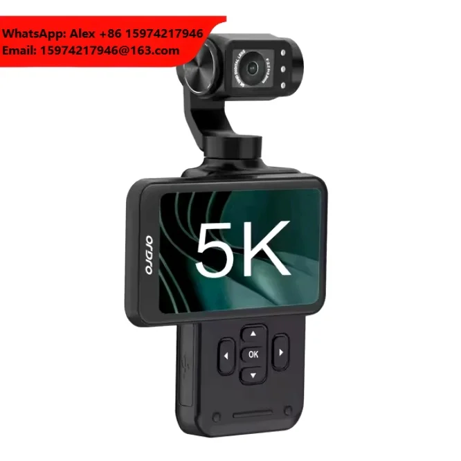 ORDRO M5 Handheld Pocket Digital Camera 5K Camcorder 3-Axis Gimbal Stabilization Face Tracking Youtube Photographs Vlog Vid