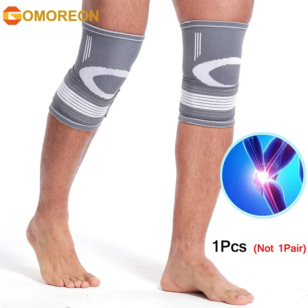 

1Pc Knee Brace Support Compression Sleeve Knee Protector for Meniscus Tear, Arthritis, ACL, Injury Recovery, Running, Basketball