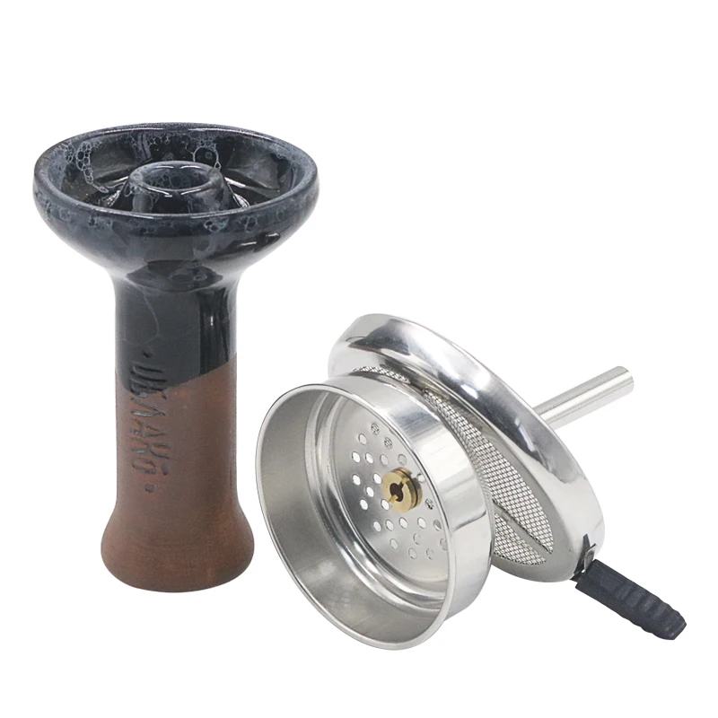 Hookah Bowls Ceramic Tobacco Shisha Charcoal Holder Heat Managerment System Oblako Chicha Cachimba Accessories