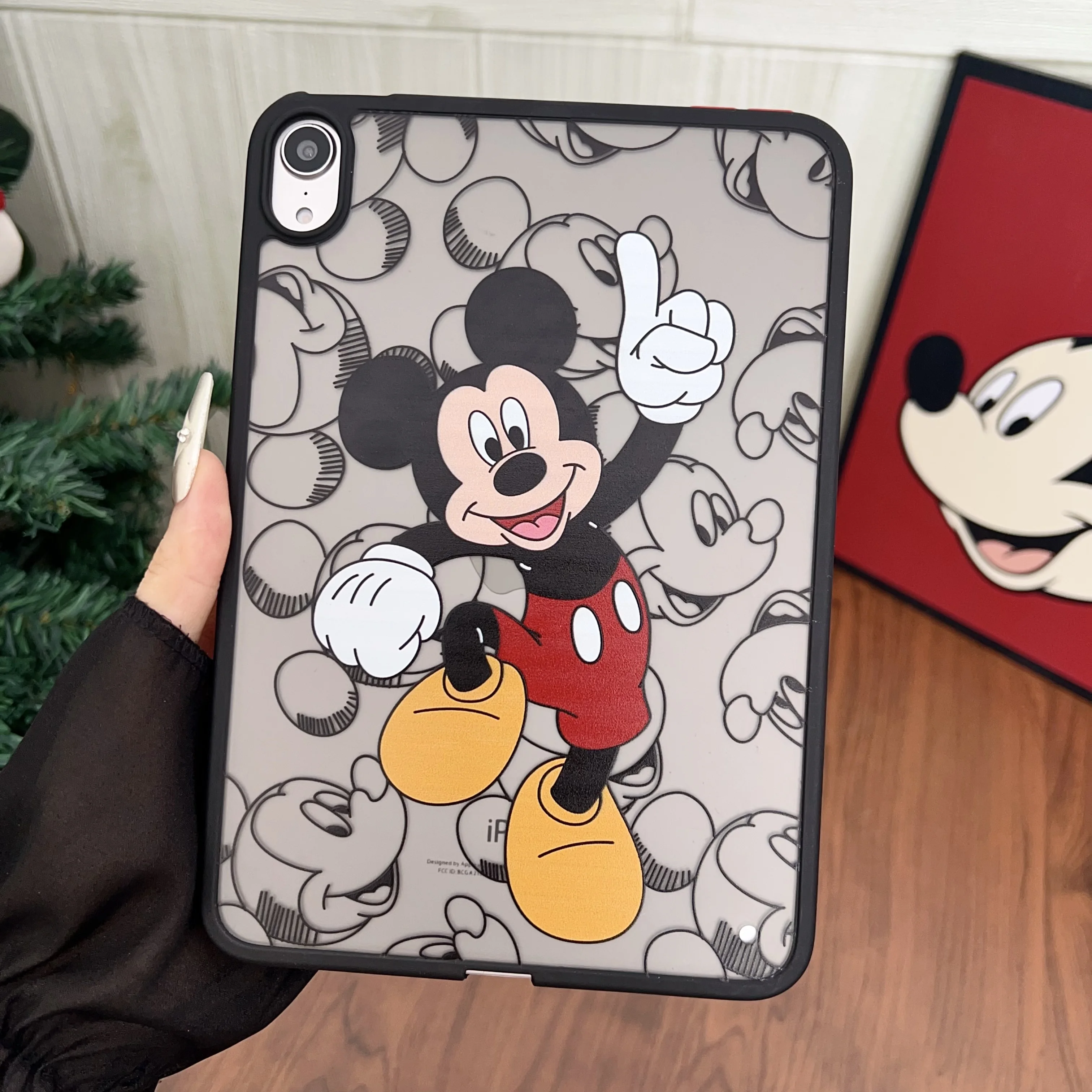 

Защитный чехол для планшета Disney с Микки Маусом для iPad Air 4 5 2021 iPad 10,2 8th 9th Pro 11 Mini 6 7 Защитный чехол из ТПУ с принтом