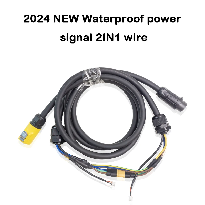 2024 New waterproof stage lamp power DMX  signal wire 2-in-1  six core Connector for waterproof par light stage light