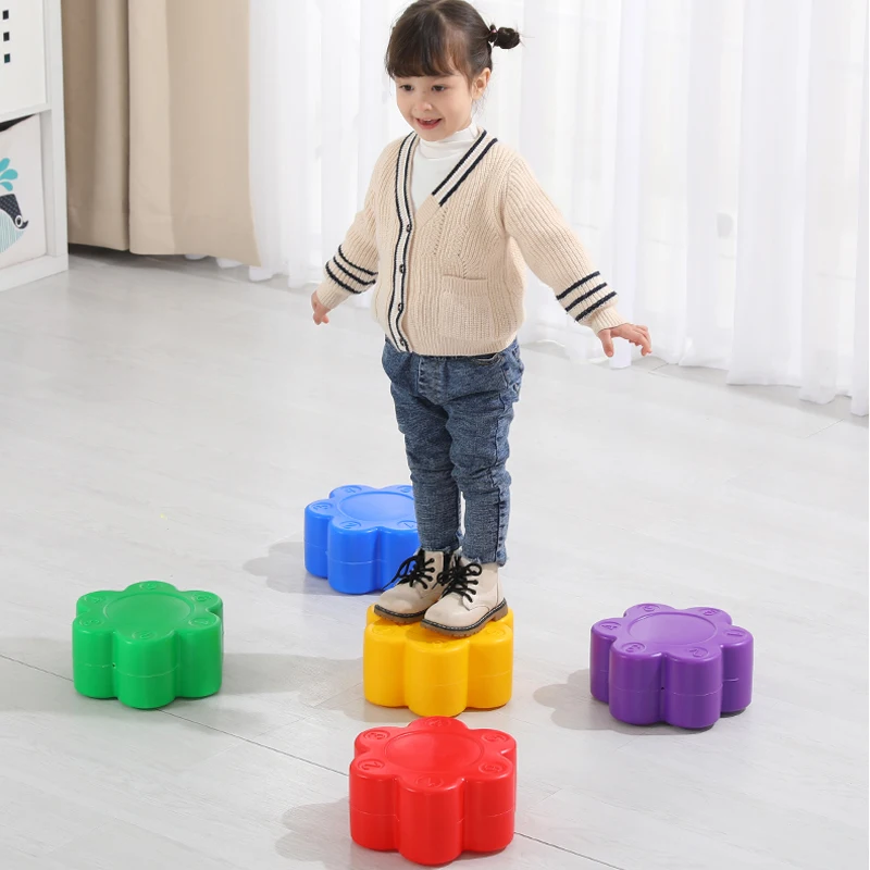 

Children's Sensory Training Equipment Kindergarten Teaching Aids Balance Step Stones Early Education Toys Outdoor Sports Games