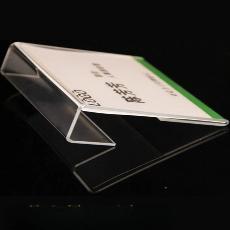 PVC Hanging Identification Sign, Label Plate Position Card, Shelf Sign Commercial Promotional Display Plaque For Business