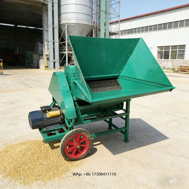 

Commercial grain thresher with up to 98% threshing efficiency, suitable for large-scale farm harvesting