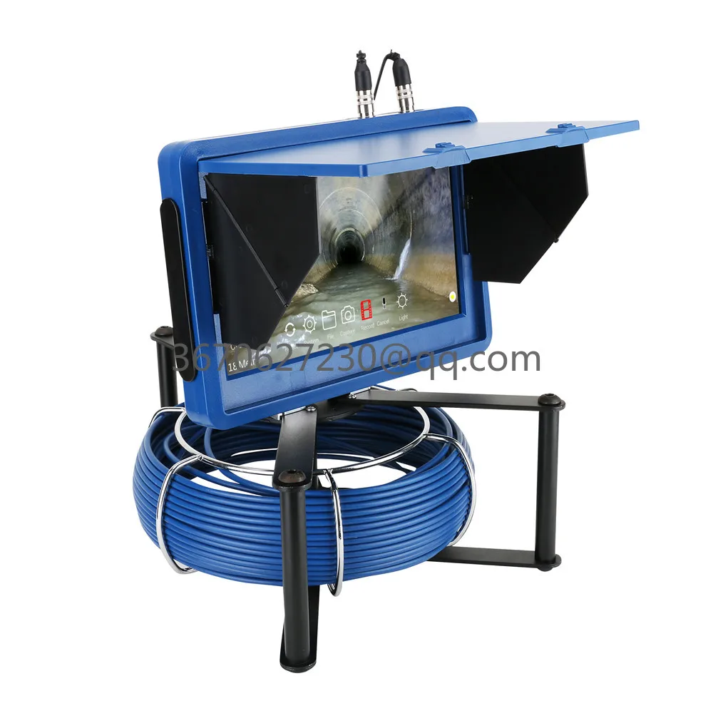 23mm HD 1080P Camera Industrial Pipe Sewer Inspection Video Camera with Meter Counter / DVR Video Recording / WIFI Wireless