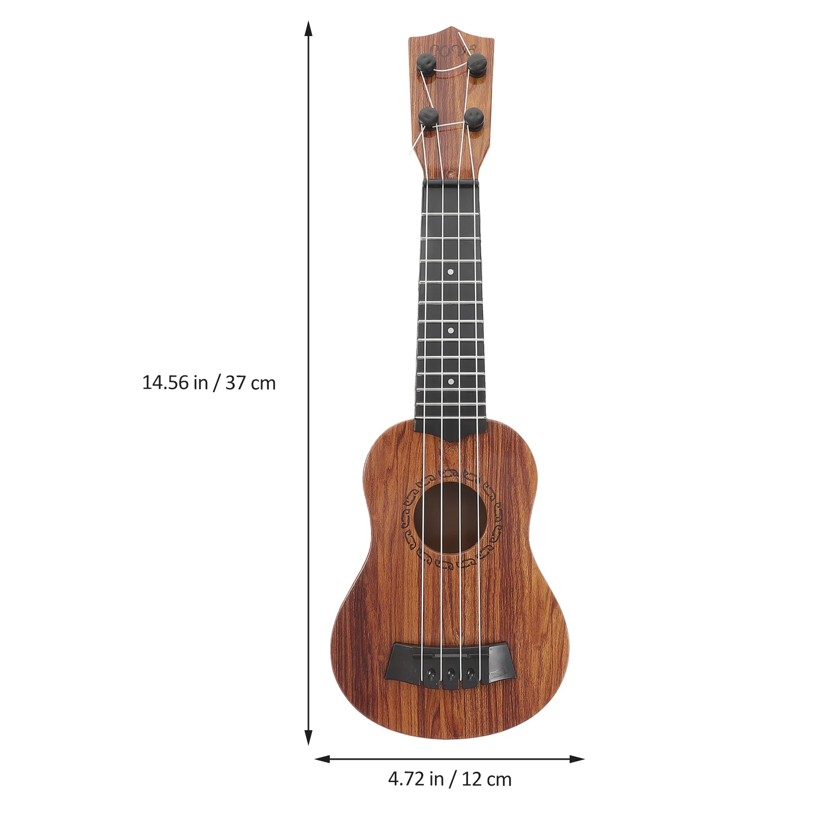 1Pc Four Strings Ukulele Acoustic Guitar Guitar Acoustic Ukulele Guitar Ukulele Miniature Guitar for Instruments Beginner Kids