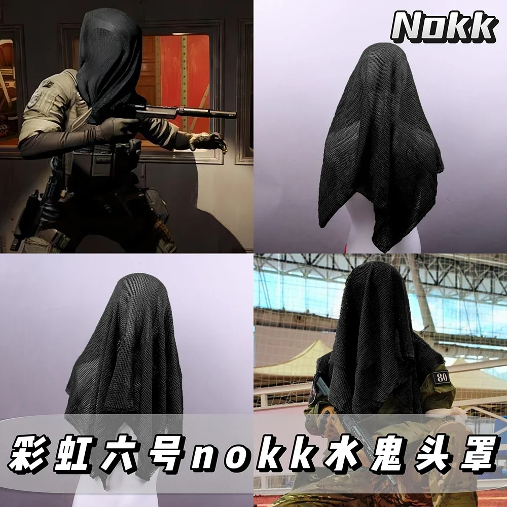 Nokk Cosplay Nokk Costume Hood - Fantasy Elf Archer Headwear for Cosplay Events Halloween