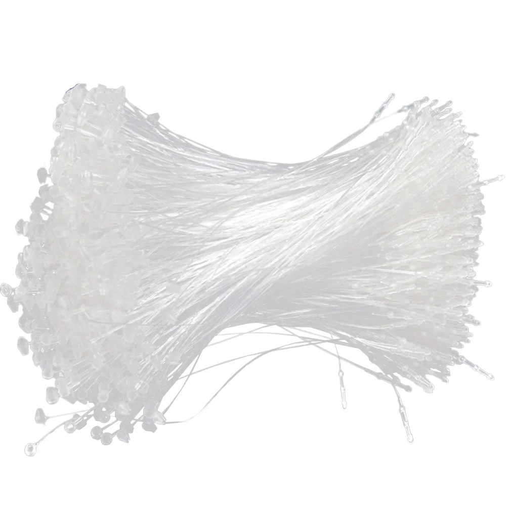 

5000pcs 8Cm Plastic Tag Fasteners Self-Locking Security Loops For Clothing Shoes Accessories White Cable Ties Wire Wraps Snap