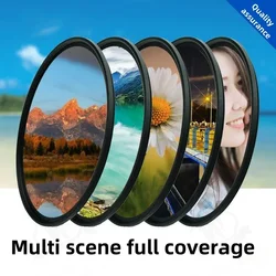 FB UV filtre CPL filtre dairesel polarize kamera lens filtre 49mm 52mm 58mm 67mm 72mm 77mm Canon EOS 2000D Accesso için uygun