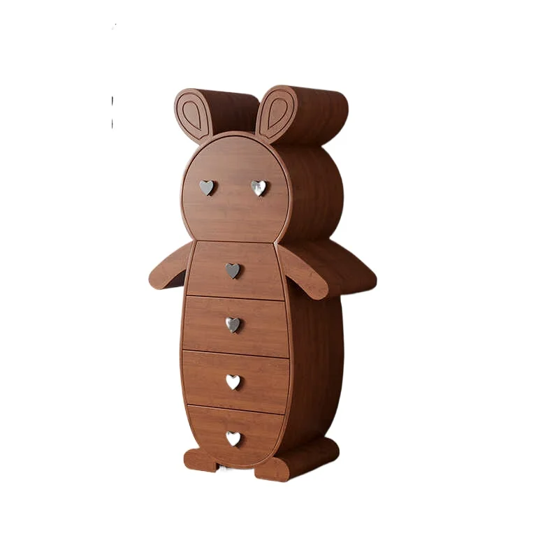 

chest of drawers light luxury solid wood bedroom storage chest of drawers modern minimalist rabbit cabinet