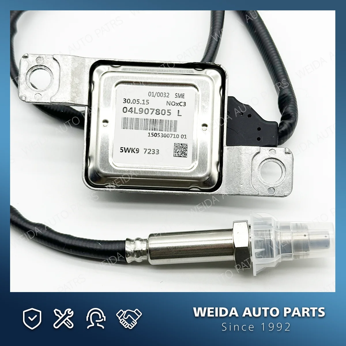 

5WK97233 04L907805L 5WK9 7233 04L907805 L Nox Sensor For Audi Q3 Volkswagen VW Sharan Tiguan Seat Alhambra Skoda 8U MPV SUV5WK97