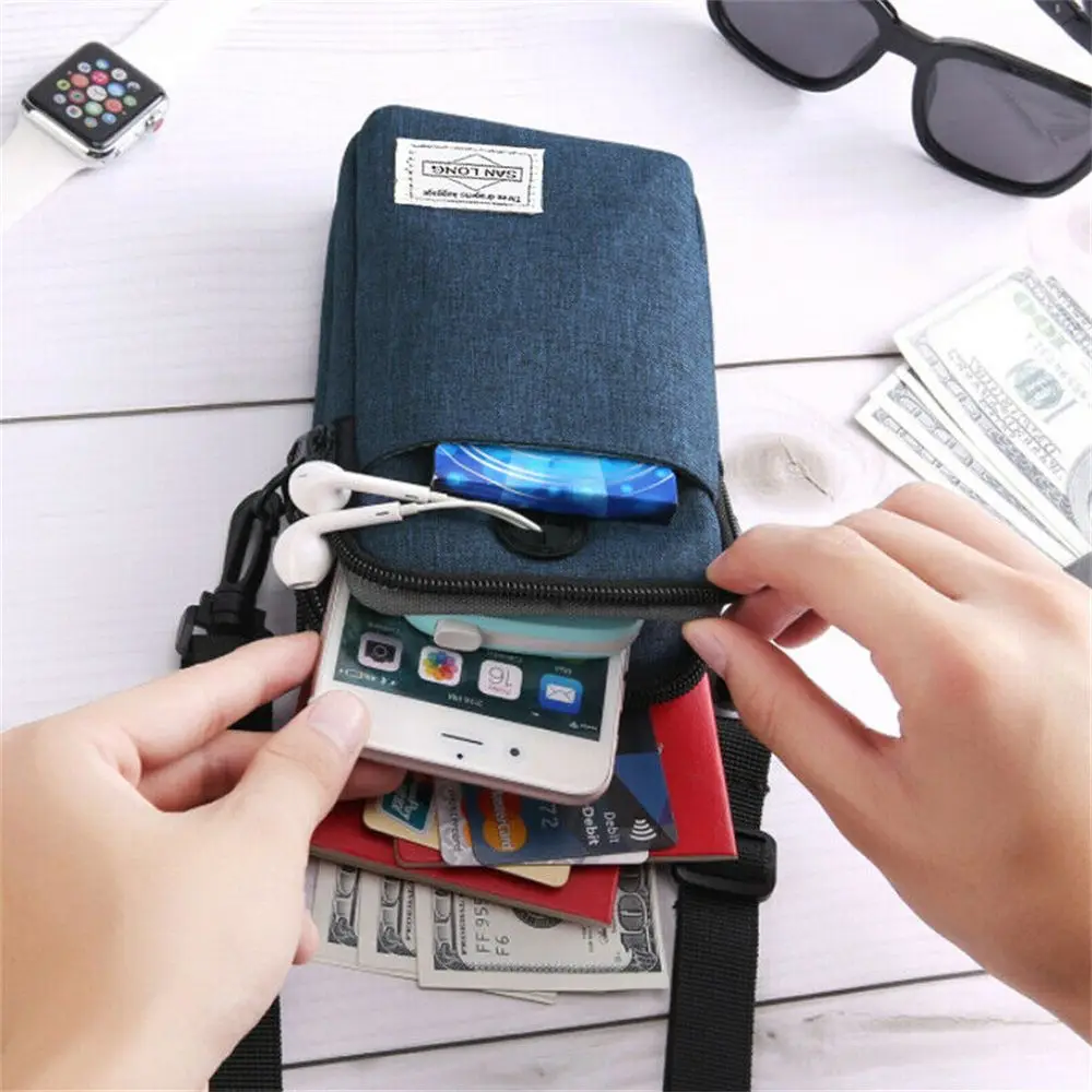 Women's Side Bag Sports Cross Body Shoulder Handbag Waterproof Men's Messenger Bag